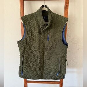 Tailor Byrd Green Quilted Vest